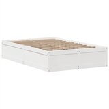  Okvir kreveta bez madraca bijeli 135 x 190 cm masivna borovina | shoptok.hr