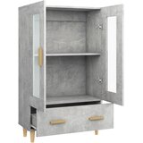  Visoka komoda siva boja betona 70x31x115 cm konstruirano drvo | shoptok.hr