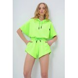 Trend Alacati Stili Ženski komplet duks i šorts ALC-760-001-TK, Zeleni | Eponuda.com