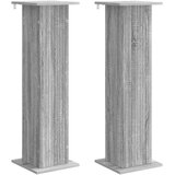  Stalak za biljke 2 pcs Siva sonoma 30,5 x 30 x 100,5 cm | Eponuda.com