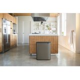 Brabantia Bo Touch Bin 60 L z 1 plastičnim vložkom - Platinum | Shoptok.si