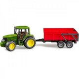 Bruder traktor j.d. 6920 sa prikolicom crveni ( 020576 ) Cene