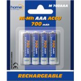 Home Baterija punjiva AAA, 700mAh, blister 4 kom - M 700AAA | shoptok.hr