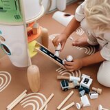 Classic World drvena raketa kuća za djecu + figurice | shoptok.hr