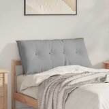  Jastuk za leđa Oblačnosiva 100 x 19 x 50 cm tkanina | shoptok.hr