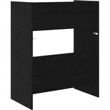 Dj stol Crni hrast 62 x 45 x 102 cm Konstruirano drvo | shoptok.hr