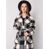 LAKERTA Coat-LK-PL-508286.17X-white-black | Shoptok.si