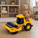  Road Roller Construction Vehicle Rotating Roller Lights Sounds Yellow 1:32 | shoptok.hr