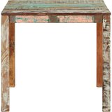 vidaXL Jedilna miza 82x80x76 cm trden predelan les | Shoptok.si