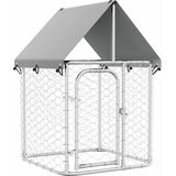 Vanjski kavez za pse s krovom 100 x 100 x 150 cm | shoptok.hr