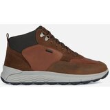 Geox Brown men's ankle shoes Spherica 4x4 B Abx - Men's | shoptok.hr