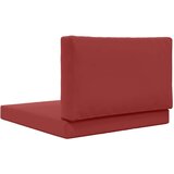  Zunanja blazina za kavč 2 pcs vinsko rdeča Poliester, (5000202541) | Shoptok.si
