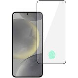 Full POPOLNOMA LEPILO 6D KALJENO STEKLO ZA SAMSUNG GALAXY S24 PLUS BLACK (Z ODKLEPANJEM S PRSTNIM ODTISOM) | Shoptok.si