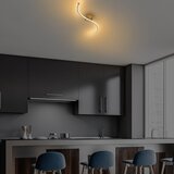 Opviq lights LED stropna svetilka v zlati barvi 10x67 cm Yilan – | Shoptok.si