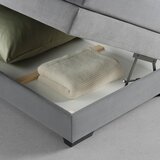Premium Living Postelja Boxspring Sevilla, Siva, 160x200 | Shoptok.si