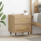 vidaXL Noćni ormar s ladicama 2 pcs hrast artisan 40 x 35 x 47.5 cm Cijene