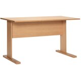 Hübsch Pisalna miza z mizno ploščo v hrastovem dekorju 70x140 cm Forma – Cene