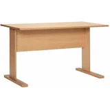 Hübsch Radni stol s pločom stola u dekoru hrasta 70x140 cm Forma –