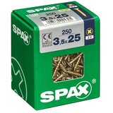 SPAX Univerzalni vijak (3,5 x 25 mm, Celotni navoj, 250 kos) Cene