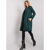 Fashion Hunters RUE PARIS Women's dark green coat | shoptok.hr