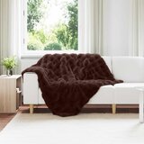 Protuklizna deka od umjetnog zečjeg krzna Olite 4 pcs Kamel | shoptok.hr