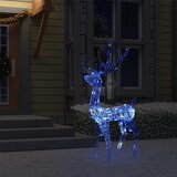  Akrilni božićni ukrasni sob 140 LED lampica 120 cm plave | shoptok.hr