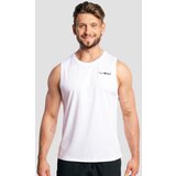 GymBeam Muška majica bez rukava Base Mesh White Cijene