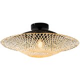 QAZQA Orientalska zunanja stropna svetilka bambus 50 cm IP44 - Rina | Shoptok.si