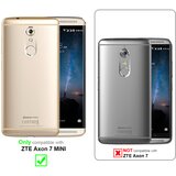 Cadorabo Ohišje, združljivo z ZTE Axon 7 MINI v klasično srebrno - Zaščitni ovitek z magnetnim zapiranjem, stoječo funkcijo in režo za kartice, (20564435) | Shoptok.si