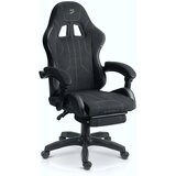 Sofotel Lokar 242600 gaming stol s naslonom za noge – črn | Shoptok.si