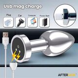 Afterdark Dimpor Metal Vibrating Anal Plug Size S | shoptok.hr