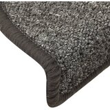  Prostirke za stepenice 15 kom 56x17x3 cm tamno sive poluokrugle | shoptok.hr
