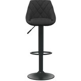 Barski stolčki 2 kosa črn žamet, (20700194) | Shoptok.si