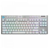 Logitech G915 x lightspeed tkl wireless gaming keyboard - white - us int'l - 2.4GHZ/BT - EMEA28i-935 - tactile Cene