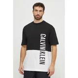 Calvin Klein Bombažna kratka majica črna barva
