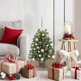  Umjetno božićno drvce s 150 LED svjetlima Zelena 75 cm PE i PVC | shoptok.hr
