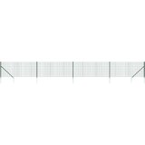  Ograda od žičane mreže sa šiljastim držačima zelena 0 8 x 10 m | shoptok.hr