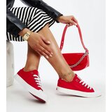 Cross Jeans Red women's sneakers | shoptok.hr