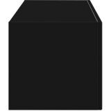 TV zidni ormar Zidne Crna 78,5 x 31 x 29,5 cm Konstruirano drvo | Eponuda.ba