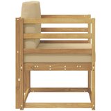  2 Komad Set vanjskih sofa Poliester Bijela i Bež | shoptok.hr