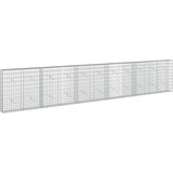  Gabion s žicom debljine 5 mm i mrežom 5x10 cm 550x20x100 cm | shoptok.hr