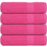  Kopalne brisače 4 kos roza 100x150 cm 360 gsm 100% bombaž, (21822920) Slike