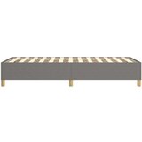  Za krevet s oprugama tamnosivi 80 x 200 cm od tkanine | shoptok.hr