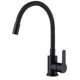 Aquabi slavina Flexy Mamba Black za sudoperu Crna Cene