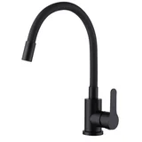 slavina Flexy Mamba Black za sudoperu Crna