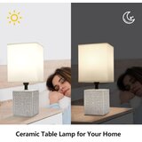 Aigostar Stona lampa 1xE14/40W/230V siva/bela | Eponuda.com