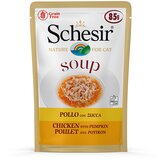 Schesir Cat Soup 24 x 85 g - Piščanec z bučo Cene