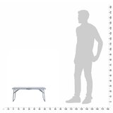  Sklopivi stol za kampiranje bijeli aluminijski 60 x 40 cm | shoptok.hr