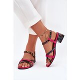 Maciejka Women's Leather Heeled Sandals With Straps | Shoptok.si