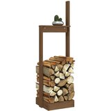  Držač za cjepanice boja meda 33 5x30x110 cm od masivne borovine | shoptok.hr